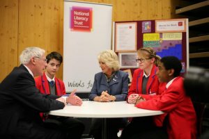 Royal support for literacy and business programme