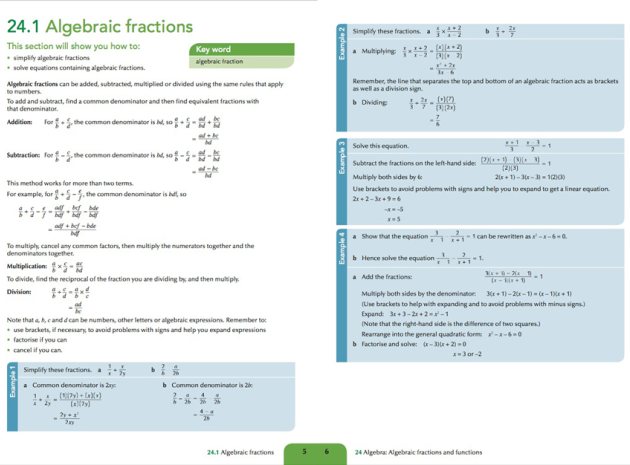 GCSE Maths 4th Edition, for AQA & Edexcel