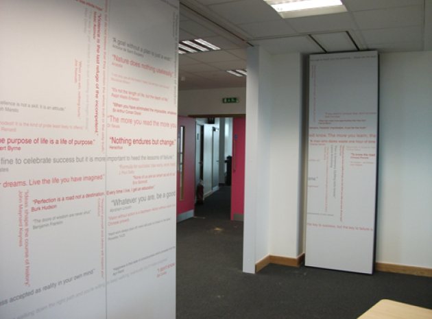 Folding Partitions to maximise space flexibility within Schools and Colleges